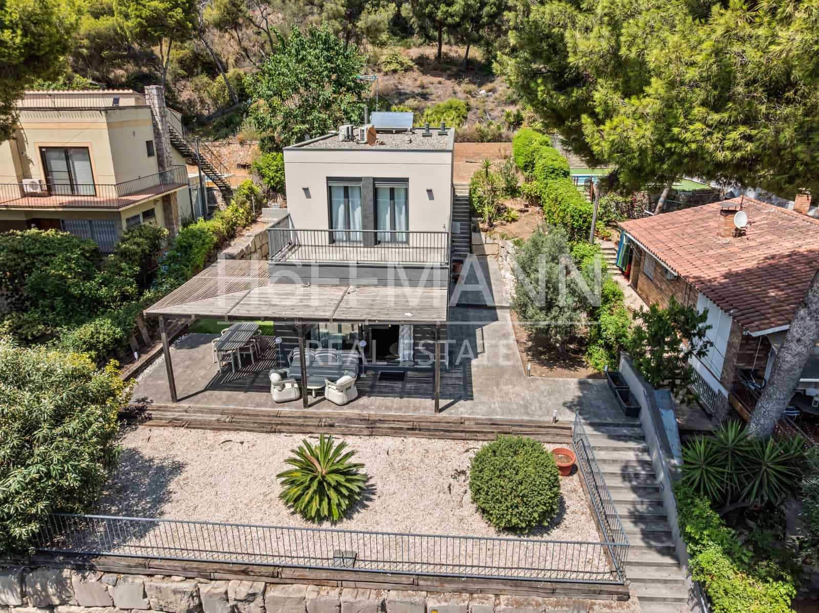 3 sypialnia Dom do wynajęcia w Castelldefels z basenem garażem - 4 900 € (Ref: 10000229)