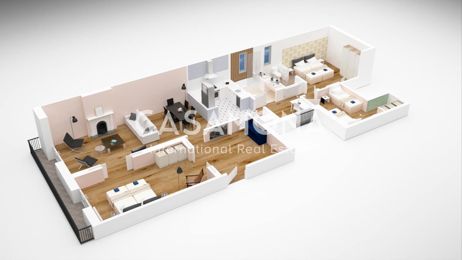 3 soveværelse Lejlighed til leje i Barcelona by - € 6.000 (Ref: 5737911)