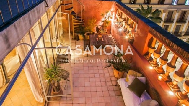 Appartement de 2 chambres à louer à El Barri Gòtic, Barcelone ville - 7 200 € (Ref: 5737912)