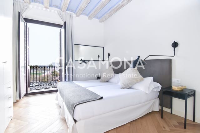2 sovrum Lägenhet att hyra i La Barceloneta, Barcelona stad med pool - 3 800 € (Ref: 5738019)