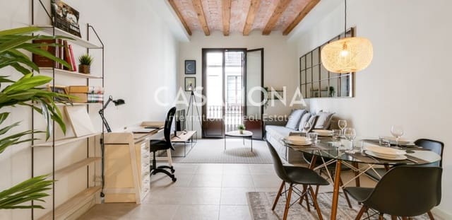 1 soveværelse Lejlighed til leje i Sant Pere, Santa Caterina i La Ribera, Barcelona by - € 2.800 (Ref: 5738086)