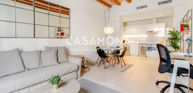 1 soverom Leilighet til leie i Sant Pere, Santa Caterina i La Ribera, Barcelona by - € 2 800 (Ref: 5738086)