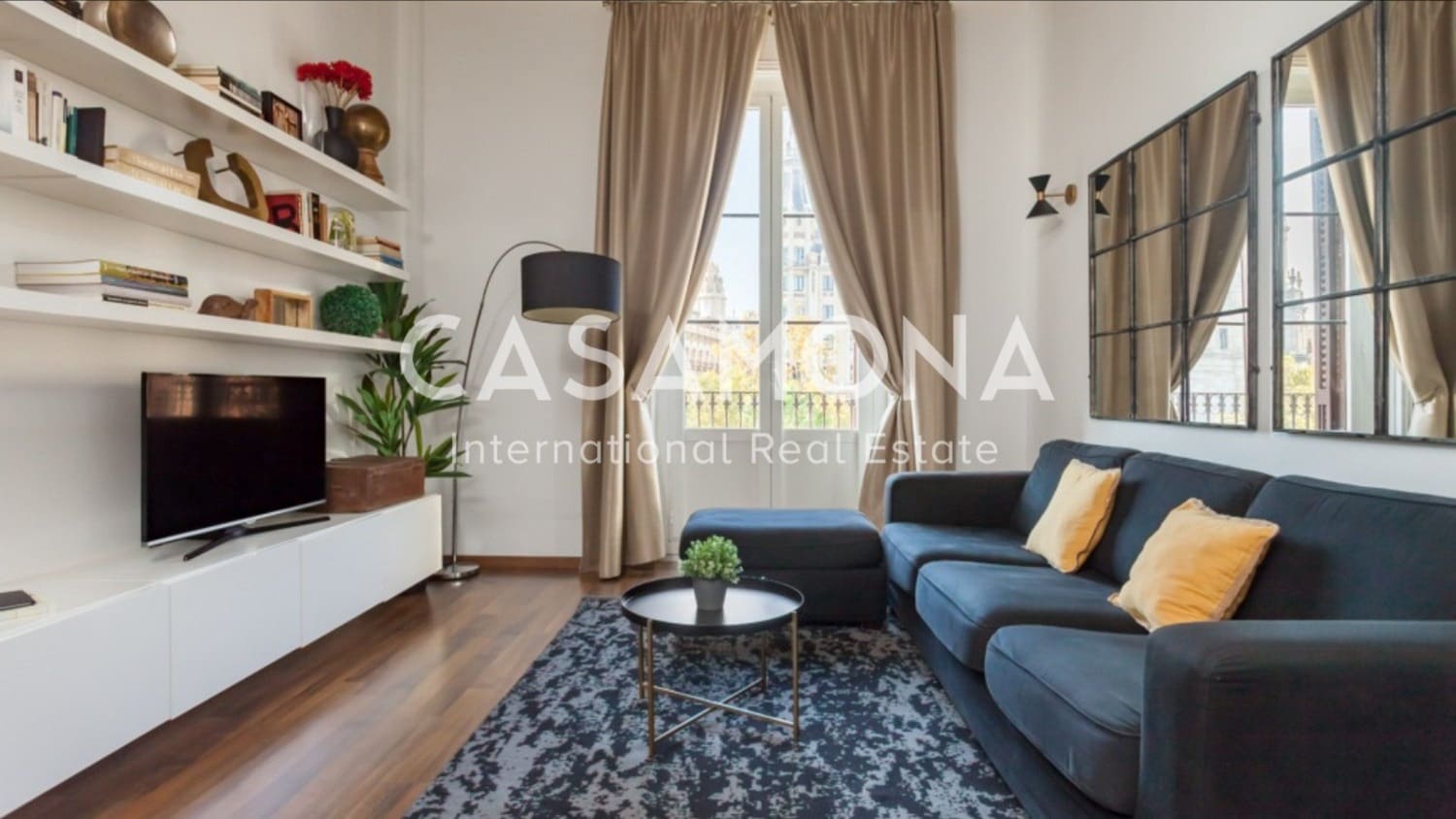 2 quarto Apartamento para arrendar em Barcelona cidade - 4 200 € (Ref: 5738159)