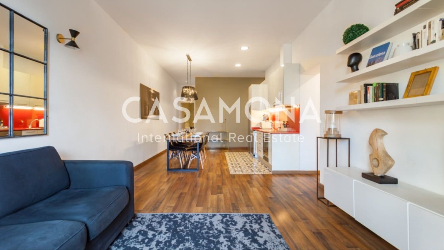 2 quarto Apartamento para arrendar em Barcelona cidade - 4 200 € (Ref: 5738159)