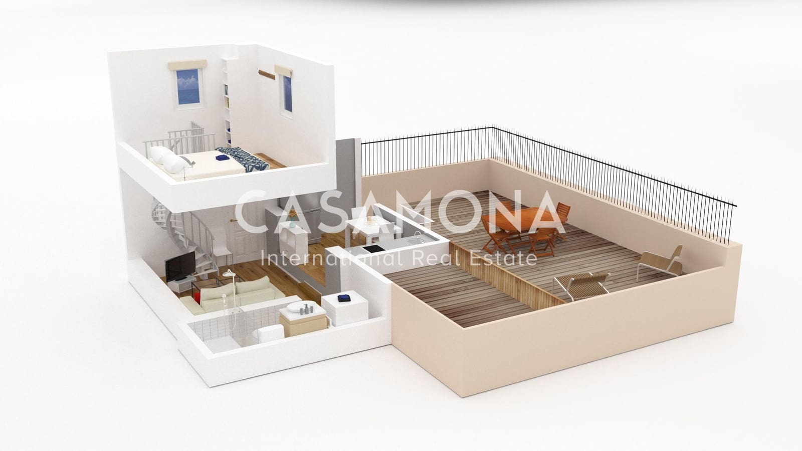 1 sovrum Lägenhet att hyra i Barcelona stad med garage - 2 900 € (Ref: 5738254)