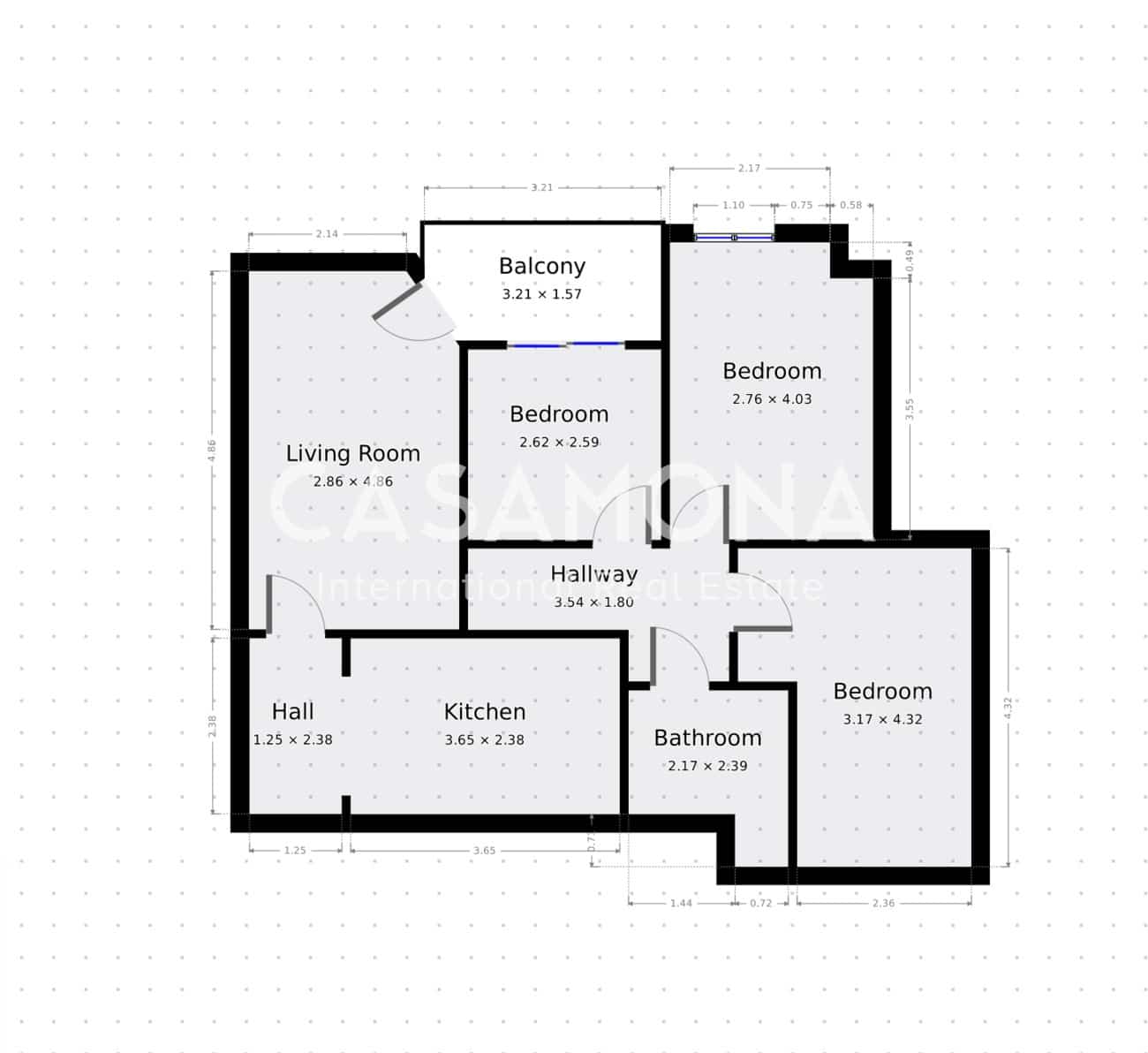 3 bedroom Apartment for rent in Barcelona city - € 1,850 (Ref: 5738279)