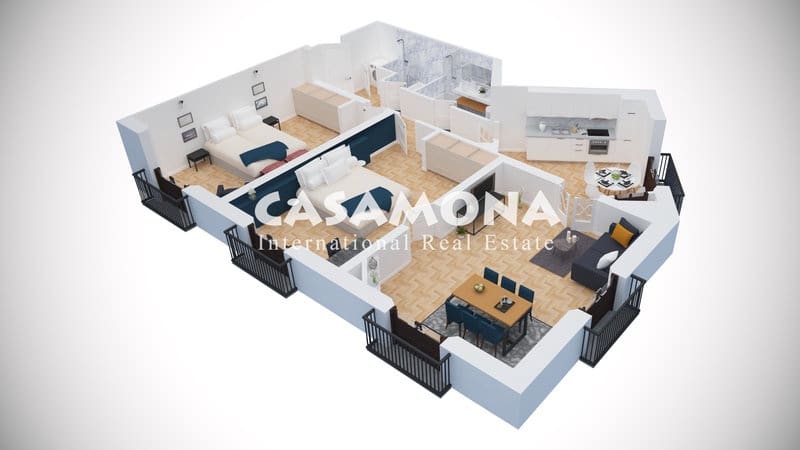 2 sypialnia Apartament do wynajęcia w Miasto Barcelona - 4 650 € (Ref: 5930544)