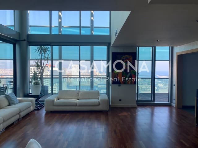 4 bedroom Penthouse for sale in Diagonal Mar i El Front Marítim del Poblenou, Barcelona city with pool garage - € 3,800,000 (Ref: 6015537)