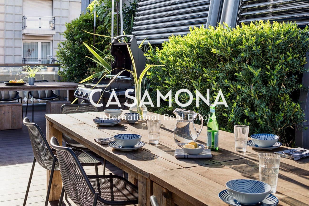 4 soveværelse Lejlighed til leje i Barcelona by med swimmingpool garage - € 9.000 (Ref: 6326431)