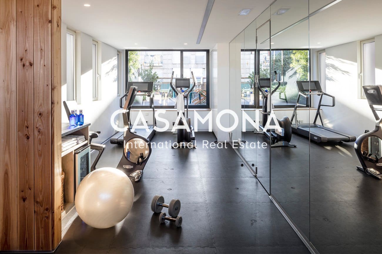 4 soveværelse Lejlighed til leje i Barcelona by med swimmingpool garage - € 9.000 (Ref: 6326431)