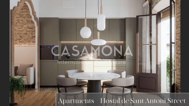 1 soverom Leilighet til salgs i Sant Pere, Santa Caterina i La Ribera, Barcelona by - € 395 000 (Ref: 6326442)