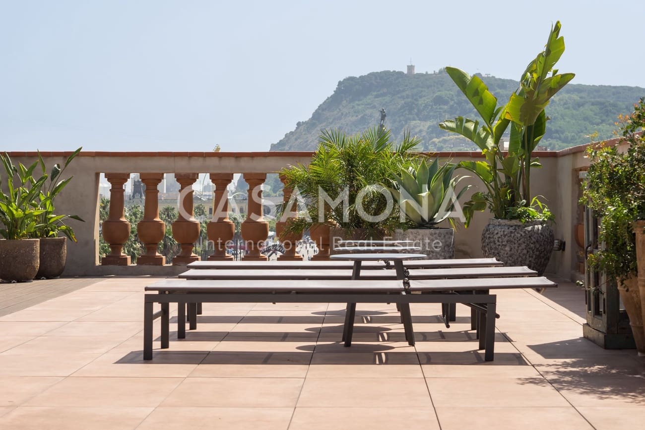 2 sovrum Lägenhet att hyra i Barcelona stad med garage - 3 800 € (Ref: 6932951)