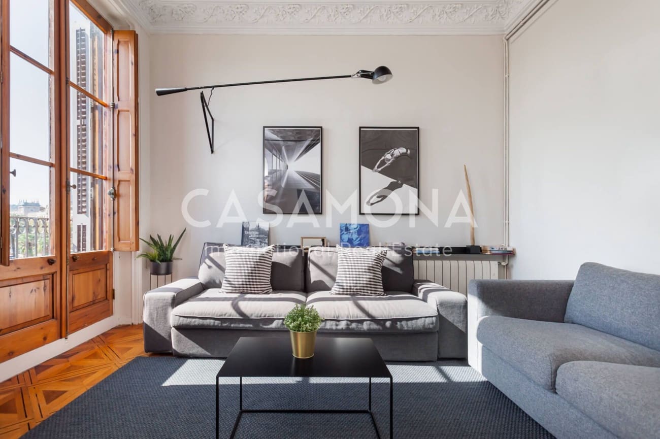 2 soveværelse Lejlighed til leje i Barcelona by med garage - € 3.800 (Ref: 6932952)