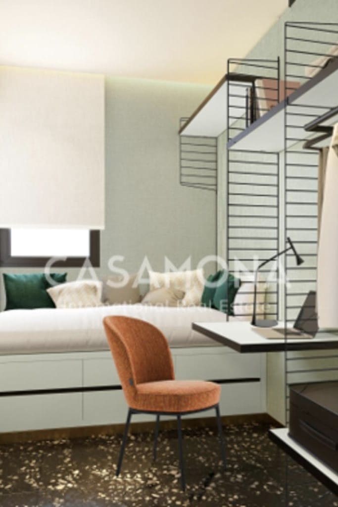 2 slaapkamer Appartement te huur in Barcelona stad met zwembad - € 5.500 (Ref: 7017605)