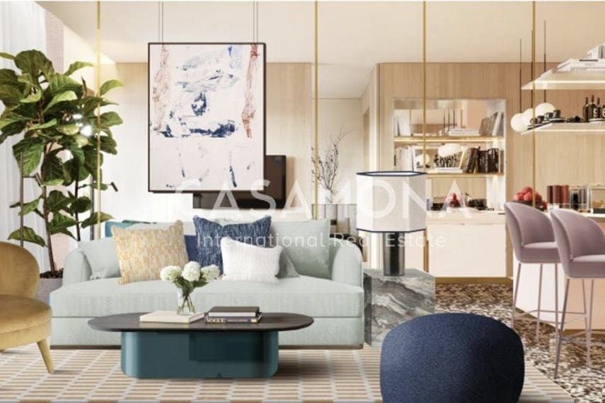 2 slaapkamer Appartement te huur in Barcelona stad met zwembad - € 5.500 (Ref: 7017605)