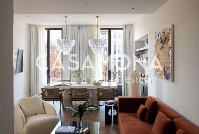 1 slaapkamer Appartement te huur in L'Antiga Esquerra de L'Eixample, Barcelona stad met zwembad - € 3.350 (Ref: 7017607)