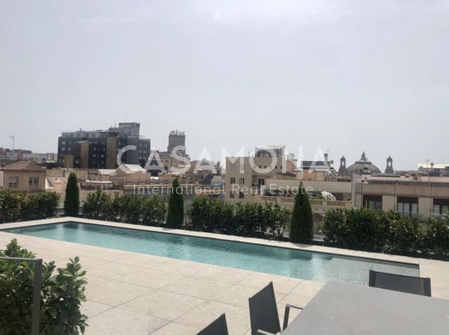 2 slaapkamer Appartement te huur in L'Antiga Esquerra de L'Eixample, Barcelona stad met zwembad - € 4.100 (Ref: 7017608)