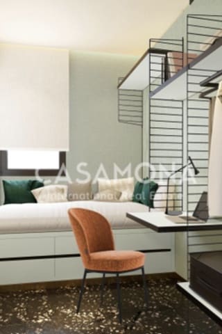 2 slaapkamer Appartement te huur in L'Antiga Esquerra de L'Eixample, Barcelona stad met zwembad - € 4.250 (Ref: 7017609)