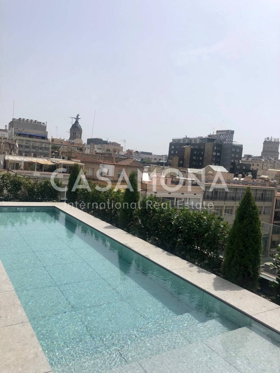 1 slaapkamer Appartement te huur in Barcelona stad met zwembad - € 3.500 (Ref: 7017610)