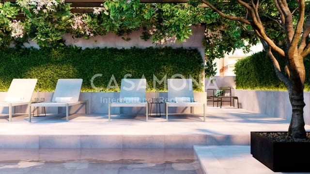 1 slaapkamer Appartement te huur in L'Antiga Esquerra de L'Eixample, Barcelona stad met zwembad - € 3.500 (Ref: 7017610)