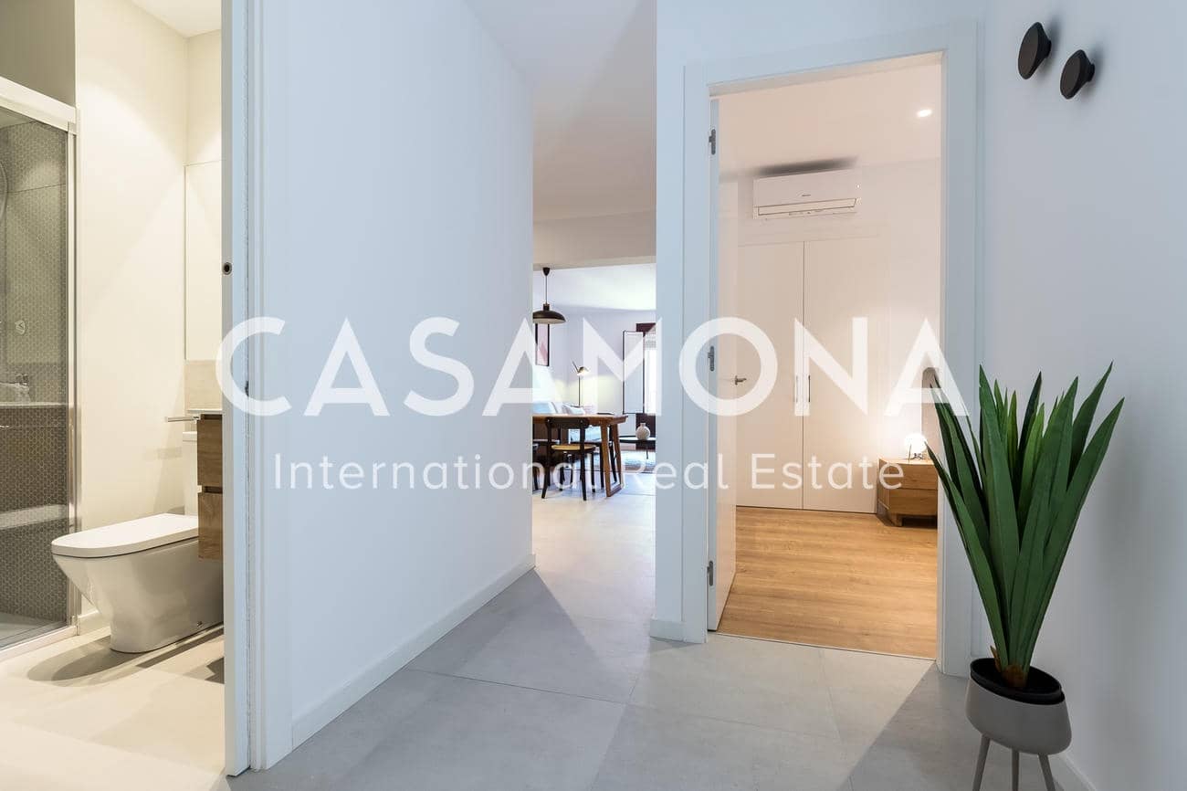 Appartement de 2 chambres à louer à Barcelone ville - 2 880 € (Ref: 7017614)