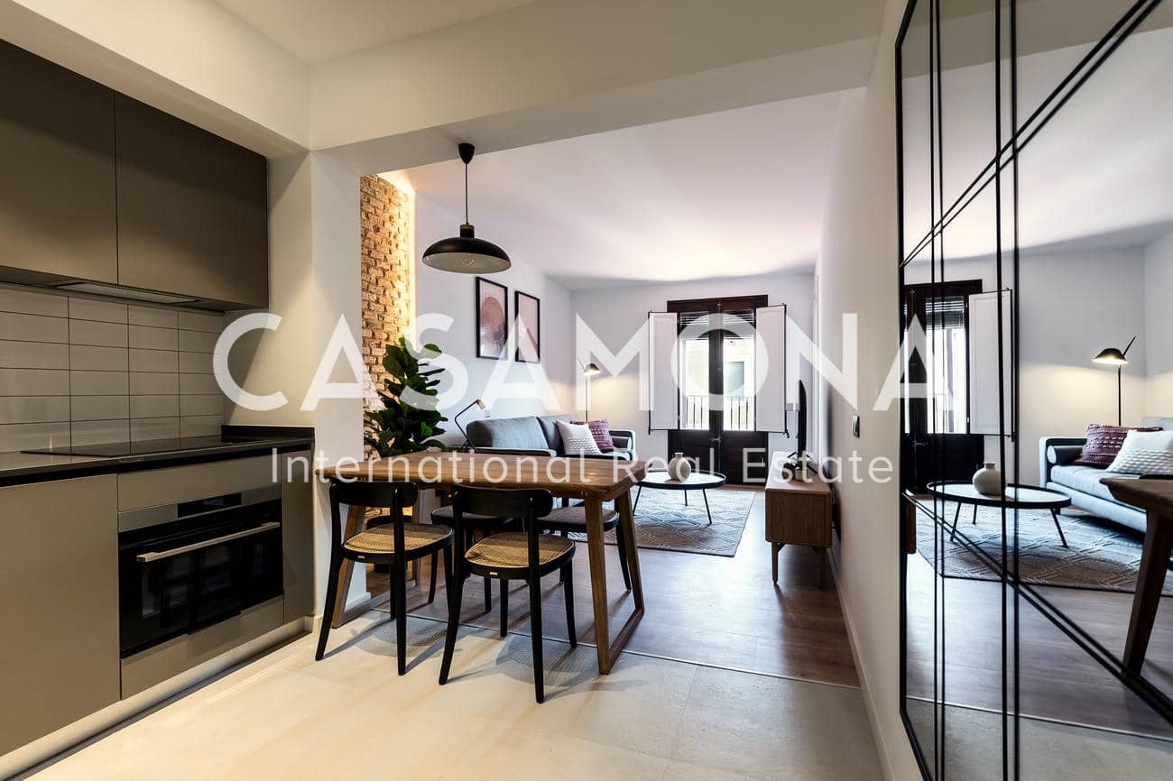 Appartement de 2 chambres à louer à Barcelone ville - 2 880 € (Ref: 7017614)