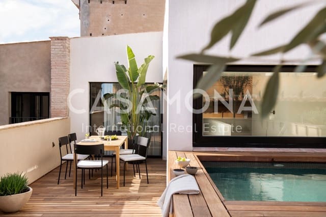 Appartement de 3 chambres à louer à El Barri Gòtic, Barcelone ville avec piscine - 25 000 € (Ref: 7924858)