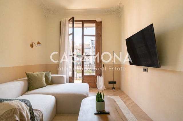 1 slaapkamer Appartement te huur in L'Antiga Esquerra de L'Eixample, Barcelona stad - € 2.000 (Ref: 7924862)