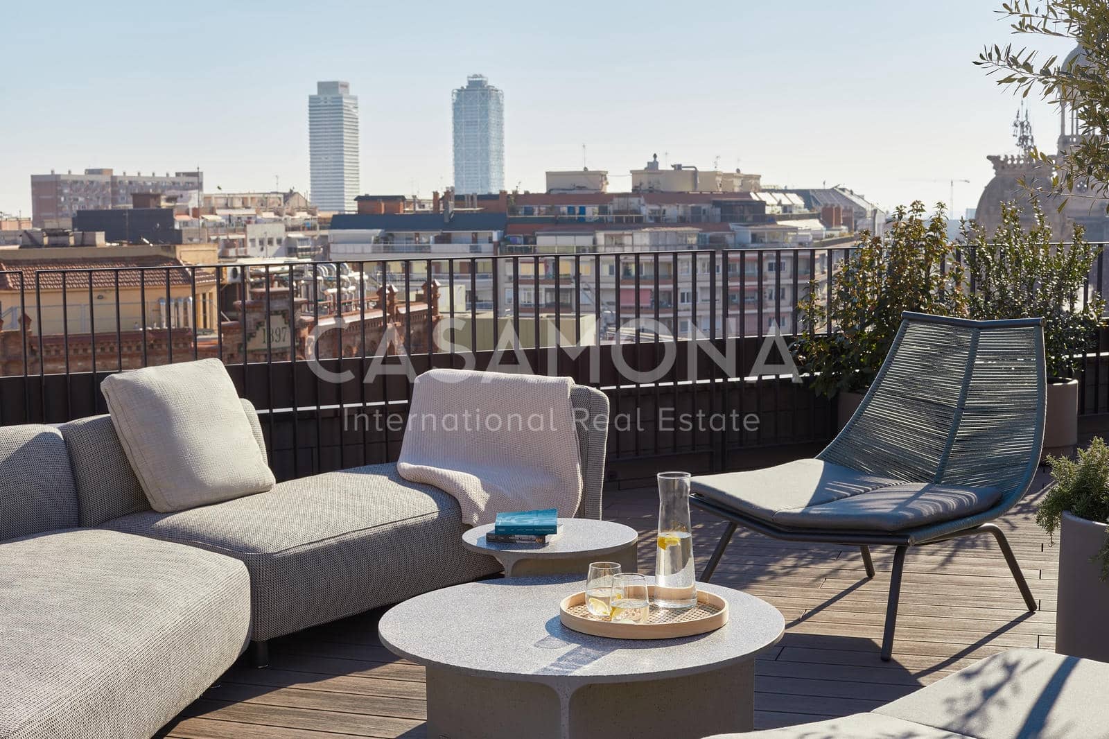 2 Zimmer Apartment zu vermieten in Barcelona Stadt mit Pool Garage - 4.500 € (Ref: 7924884)