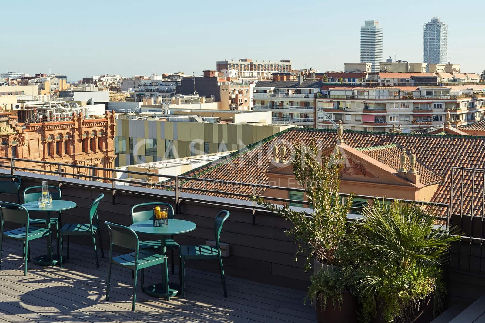 2 Zimmer Apartment zu vermieten in Barcelona Stadt mit Pool Garage - 4.500 € (Ref: 7924884)