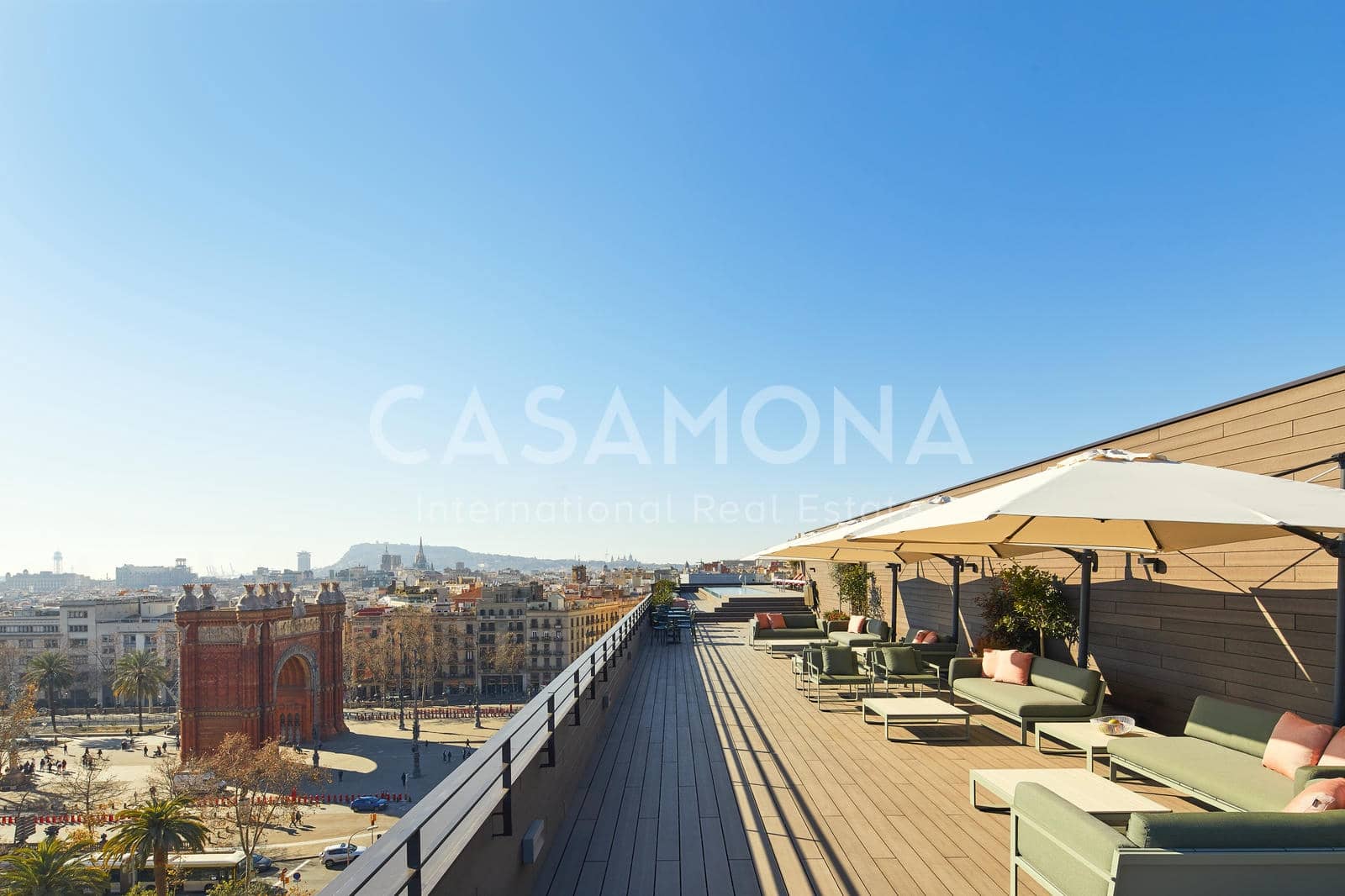 2 Zimmer Apartment zu vermieten in Barcelona Stadt mit Pool Garage - 4.500 € (Ref: 7924884)