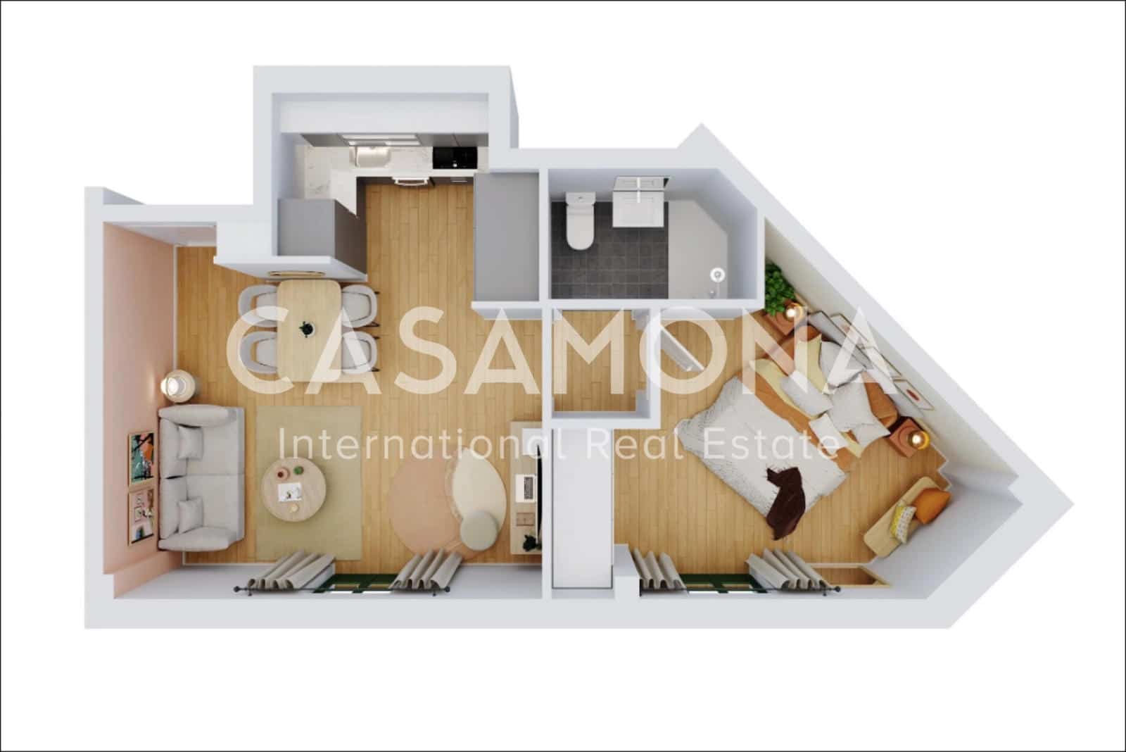 1 bedroom Apartment for rent in Barcelona city - € 2,400 (Ref: 7924906)