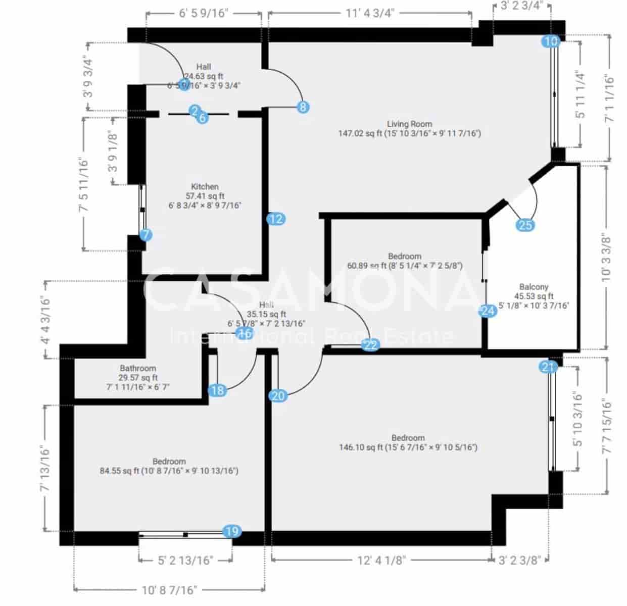 3 sovrum Lägenhet att hyra i Barcelona stad - 1 800 € (Ref: 7924946)