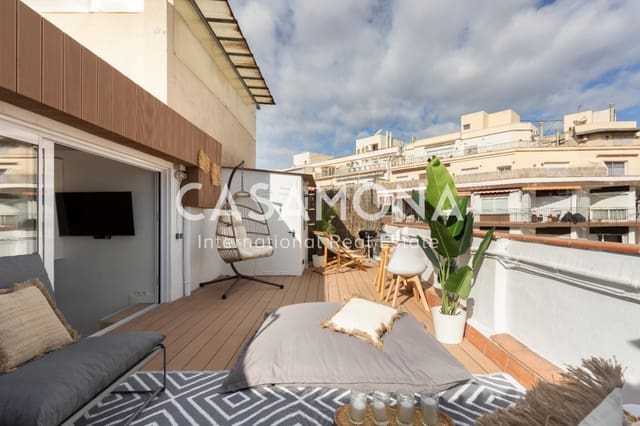 1 bedroom Penthouse for rent in La Nova Esquerra de L'Eixample, Barcelona city - € 2,430 (Ref: 8613608)