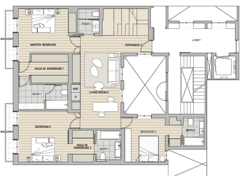 3 quarto Apartamento para venda em Barcelona cidade - 4 800 000 € (Ref: 8679133)