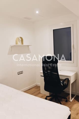 1 soverom Leilighet til leie i Les Corts, Barcelona by - € 940 (Ref: 8821676)