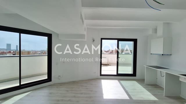 1 quarto Penthouse para venda em El Clot, Barcelona cidade - 600 000 € (Ref: 8866454)