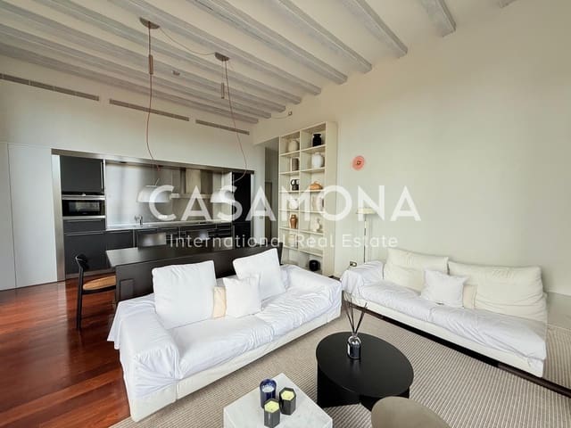 Appartement de 2 chambres à louer à La Barceloneta, Barcelone ville - 2 700 € (Ref: 8878636)