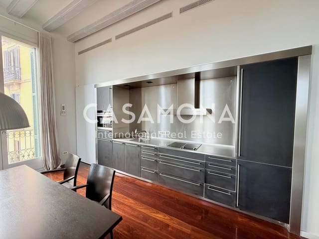 Appartement de 2 chambres à louer à La Barceloneta, Barcelone ville - 2 700 € (Ref: 8878636)