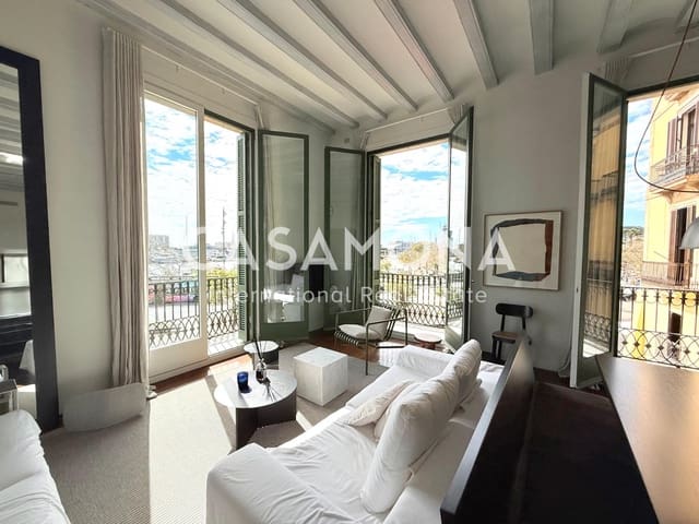 Appartement de 2 chambres à louer à La Barceloneta, Barcelone ville - 2 700 € (Ref: 8878636)