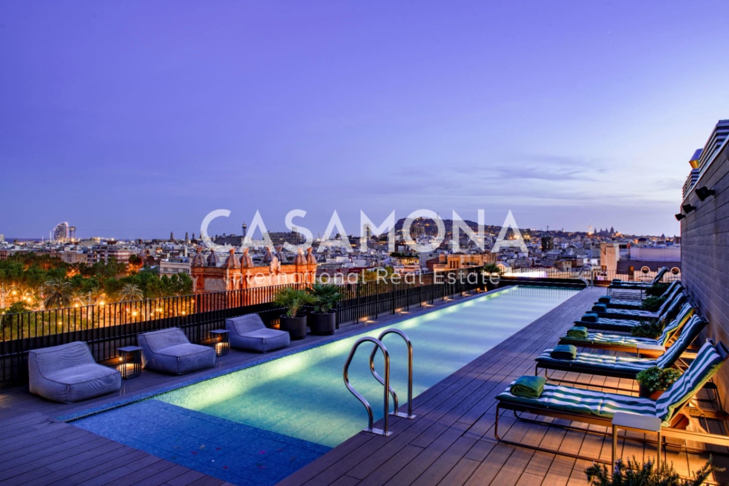 1 soverom Leilighet til leie i Barcelona by med svømmebasseng - € 12 000 (Ref: 8914306)