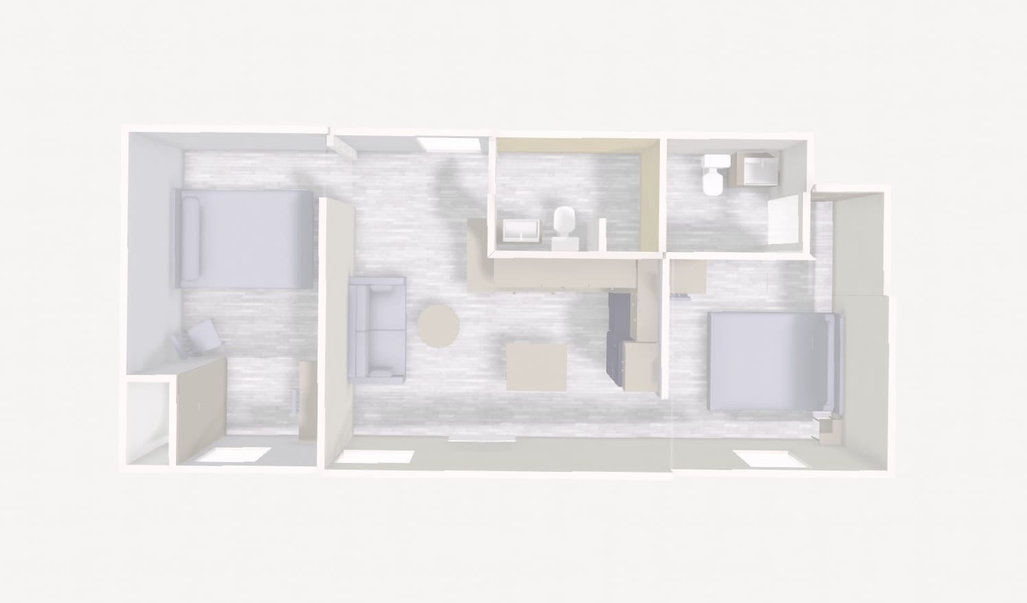 2 soverom Leilighet til leie i Barcelona by - € 2 000 (Ref: 8981781)