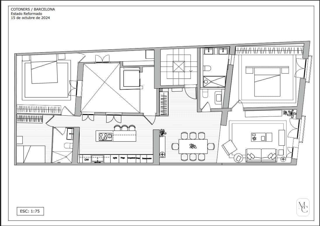 3 sypialnia Apartament na sprzedaż w Miasto Barcelona - 797 000 € (Ref: 9057056)