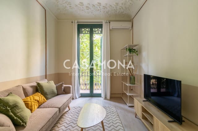 1 soveværelse Lejlighed til leje i L'Antiga Esquerra de L'Eixample, Barcelona by - € 2.000 (Ref: 9109345)