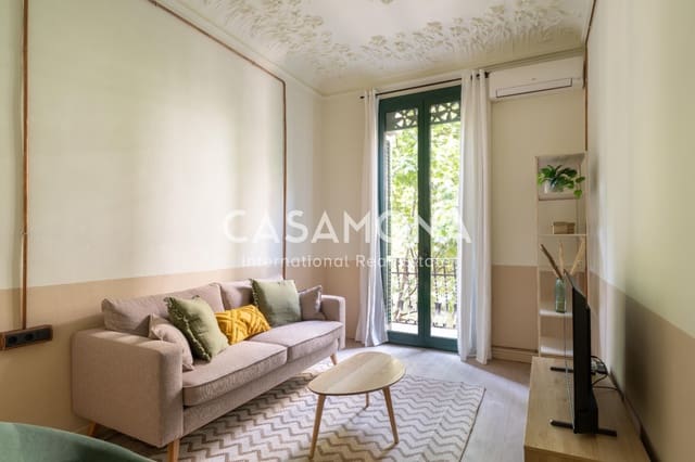 1 soveværelse Lejlighed til leje i L'Antiga Esquerra de L'Eixample, Barcelona by - € 2.000 (Ref: 9109345)