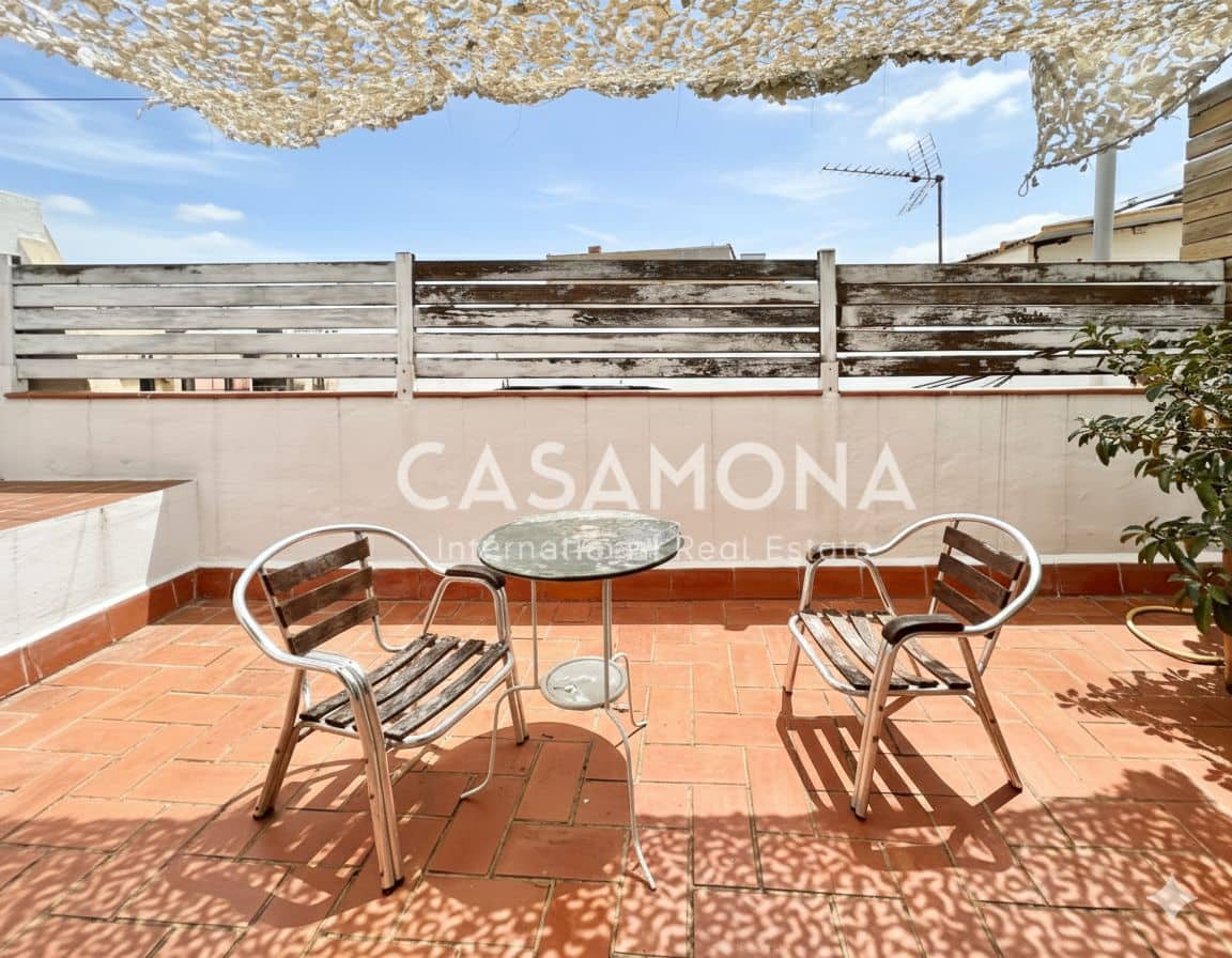 1 slaapkamer Penthouse te huur in Barcelona stad - € 1.350 (Ref: 9371335)