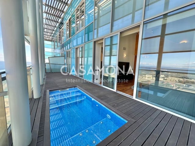 3 bedroom Penthouse for rent in Diagonal Mar i El Front Marítim del Poblenou, Barcelona city with garage - € 5,700 (Ref: 9373897)