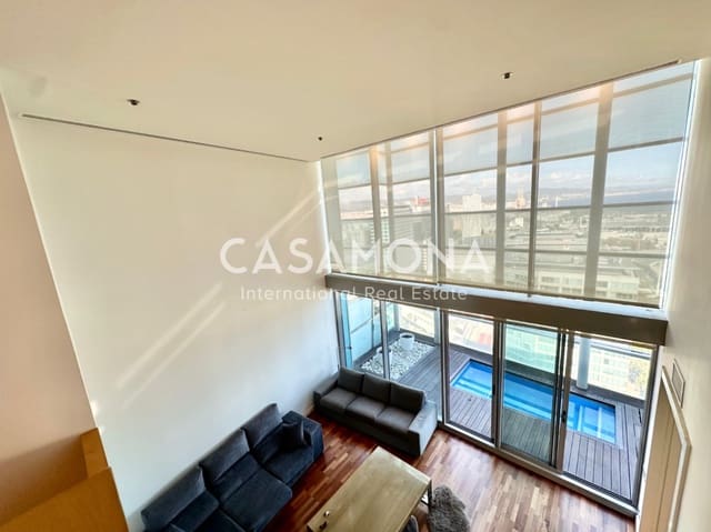 3 bedroom Penthouse for rent in Diagonal Mar i El Front Marítim del Poblenou, Barcelona city with garage - € 5,700 (Ref: 9373897)