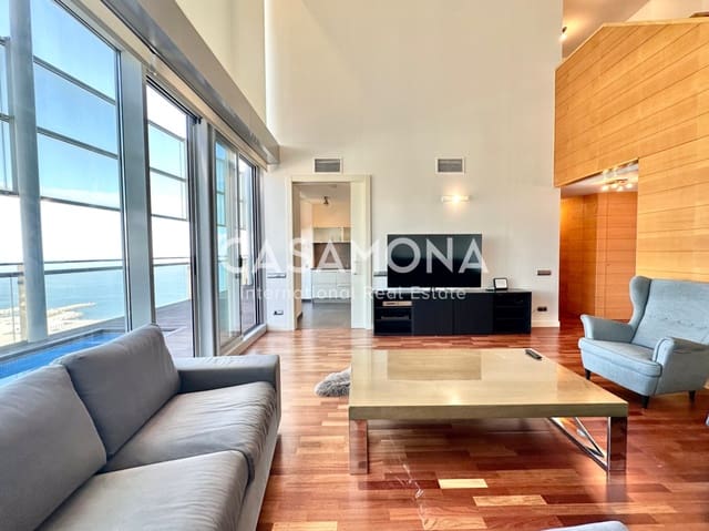 3 bedroom Penthouse for rent in Diagonal Mar i El Front Marítim del Poblenou, Barcelona city with garage - € 5,700 (Ref: 9373897)