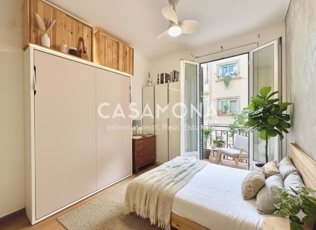 1 soverom Leilighet til salgs i El Poble Sec, Barcelona by - € 283 000 (Ref: 9378093)